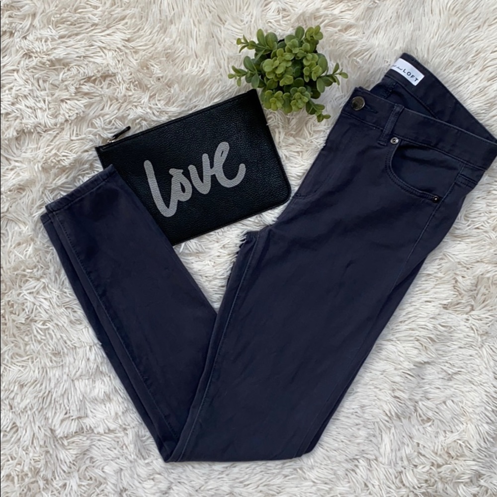 Loft Leggings Pants 💗 Coastal Gray - Picture 2 of 12